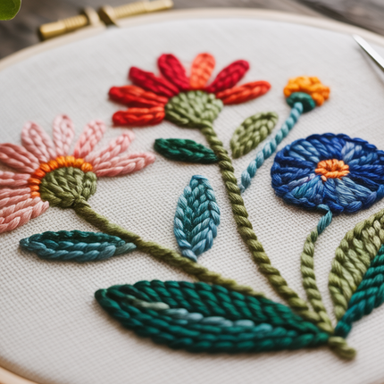Collection image for: Punch Needle Fleurs & Plantes