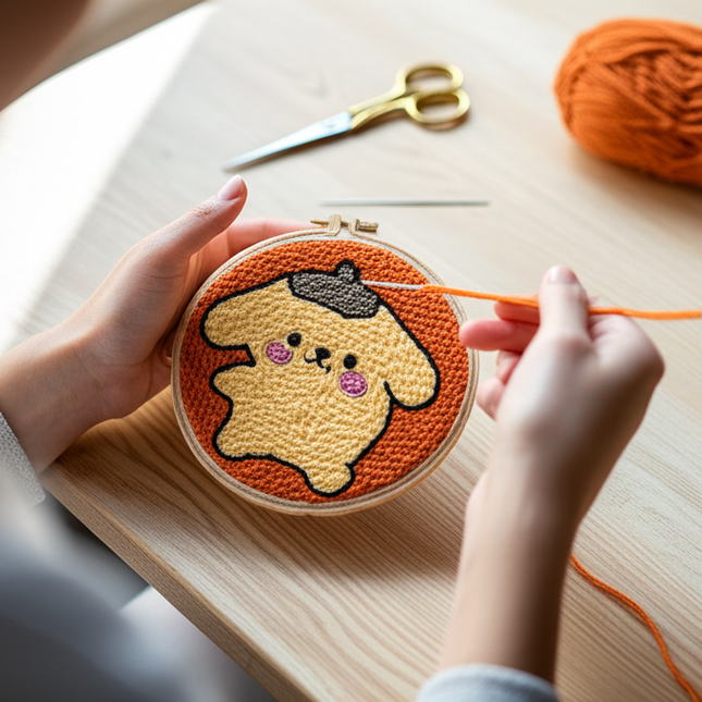 DIY Craft Punch Needle Embroidery Kits Sewing Kit Needlework Cross Stitch for Beginner Magic Pock Pen Set Home Painting Decor - gallery 1