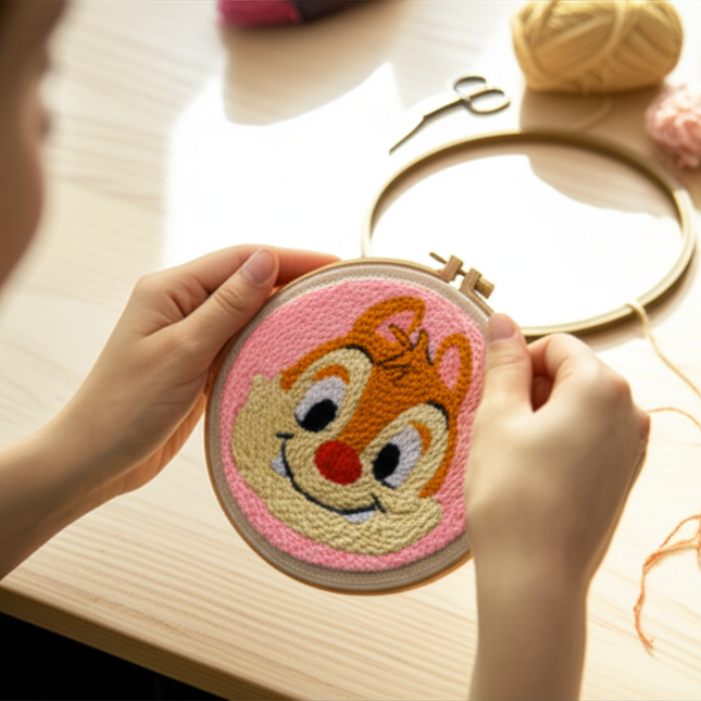 DIY Craft Punch Needle Embroidery Kits Sewing Kit Needlework Cross Stitch for Beginner Magic Pock Pen Set Home Painting Decor - gallery 1