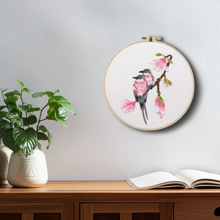 20*20CM Handmade DIY Material Package Living Room Hanging Painting Embroidery Needle and Thread - gallery 2