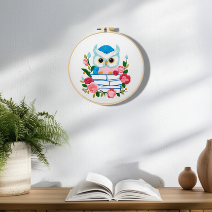 20*20CM Handmade DIY Material Package Living Room Hanging Painting Embroidery Needle and Thread - gallery 2