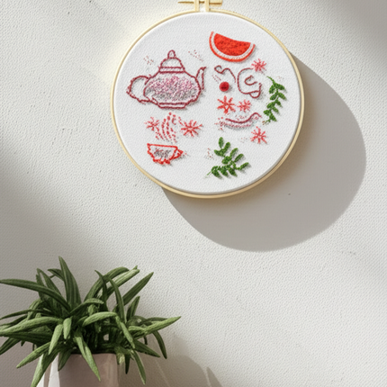Cute Bird Cartoon Embroidery Kit Cross Stitch with EN CN Instruction Needle Thread for DIY Room Decor Gift for Girl - gallery 2