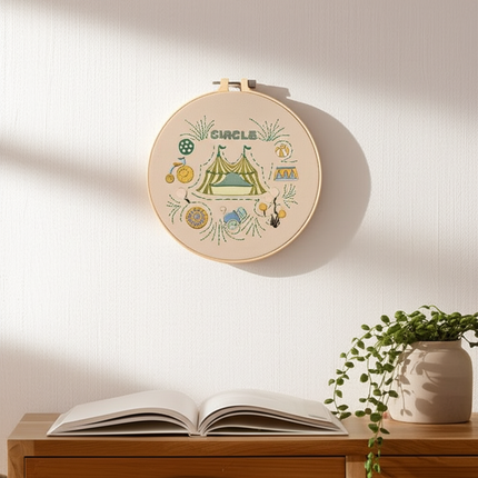 Children's Playground Embroidery Kit with English Instructions Needles Thread Cross Stitch Kit for DIY Crafter Gift Present - gallery 2