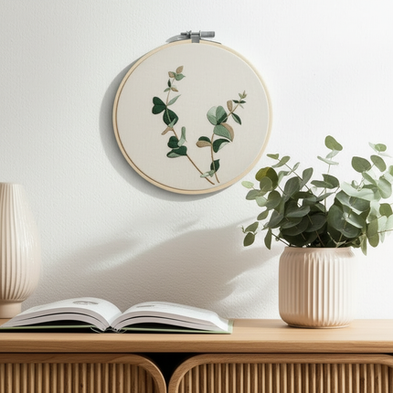 Flower Embroidery Kit for Beginners with Pattern and Instructions Cross Stitch Kits Threads and Needles - gallery 2