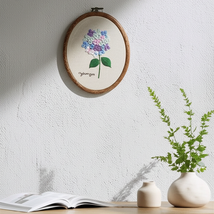 Handmade Embroidery DIY Material Kit Easy to Make Dream Rose Photo Frame Home Decoration Creative Gift - gallery 2