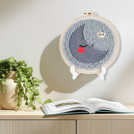 punch needle embroidery Cartoon Cute Animals Package Diy Set Punch Needle Kit Sewing Diy Punch Needle Poke Embroidery Handmade - gallery 2