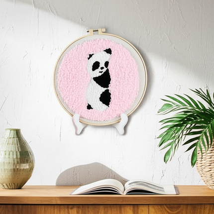 punch needle embroidery Cartoon Cute Animals Package Diy Set Punch Needle Kit Sewing Diy Punch Needle Poke Embroidery Handmade - gallery 2