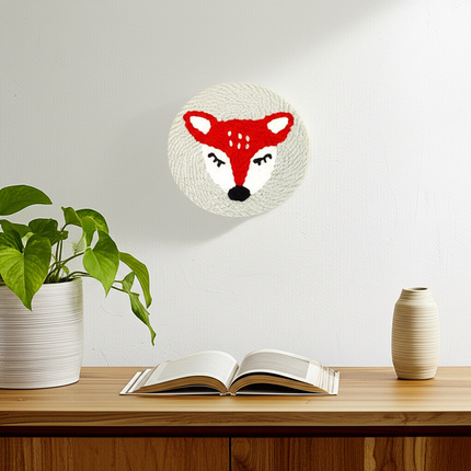 Cute Cartoon Animal Punch Needle Embroidery Kit for Beginners Soft Yarn Needlework Embroidery Set Home Decor - gallery 2