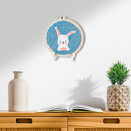 Punch Poke Needle Embroidery Kit Christmas Cute Kids Children Funny Easy DIY Play Craft Set For Beginner Home Decor Santa Gift - gallery 2