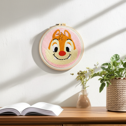 Cartoon Animal Punch Needle Embroidery Kit for Beginners Cute Magic Needle Embroidery Set Soft Yarn Needlework Cross Stitch Set - gallery 2