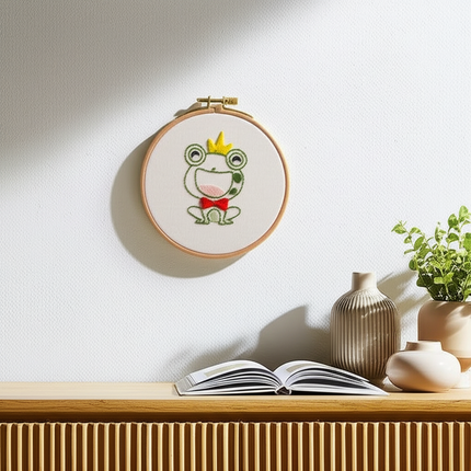 Embroidery Kit for Beginners 8-15 Embroidery Patterns Fabric Needles Floss Cross Stitch Sets Kids Needlepoint Cross Stitching - gallery 2
