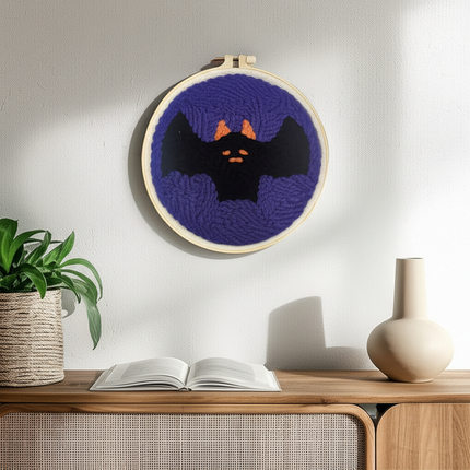 Punch Needle Embroidery Starter Kit Punch Needle Kits Pumpkin Pattern Cross Stitch For Adults Kids Halloween Gift Home Decor - gallery 2