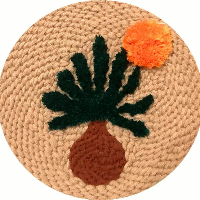 Greenery Punch Needle Starter Kits Soft Yarn Punch Needle Embroidery Kit Easy Needlework Home Decor