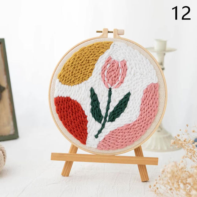 DIY Skylanders Embroidery Kit Stitching Punch Needle Craft Pattern Printed Needlework Cross Stitch Sewing Painting Home Decor
