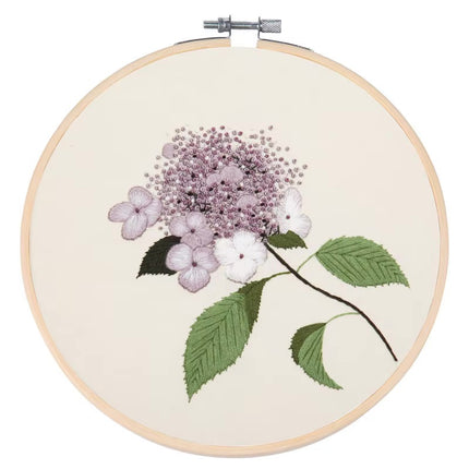 Flower Embroidery Kit for Beginners with Pattern and Instructions Cross Stitch Kits Threads and Needles