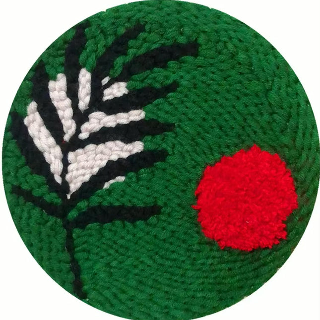 Greenery Punch Needle Starter Kits Soft Yarn Punch Needle Embroidery Kit Easy Needlework Home Decor