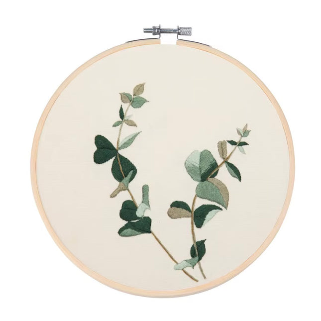 Flower Embroidery Kit for Beginners with Pattern and Instructions Cross Stitch Kits Threads and Needles