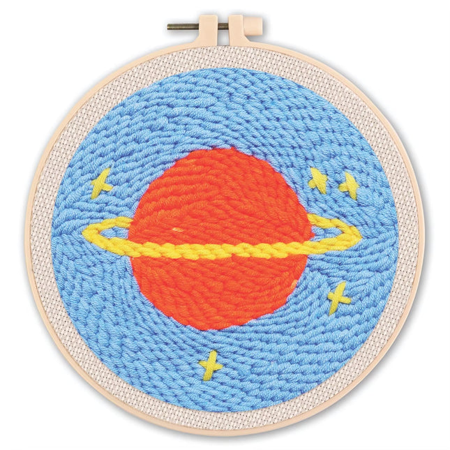 GATYZTORY punch needle embroidery kit for beginners Cross stitch set Easy adult crafts Sewing accessories Hoops Yarn Diy Gift