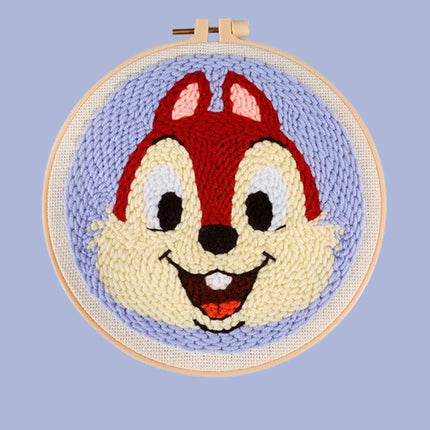 DIY Craft Punch Needle Embroidery Kits Sewing Kit Needlework Cross Stitch for Beginner Magic Pock Pen Set Home Painting Decor