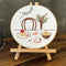 Cute Bird Cartoon Embroidery Kit Cross Stitch with EN CN Instruction Needle Thread for DIY Room Decor Gift for Girl