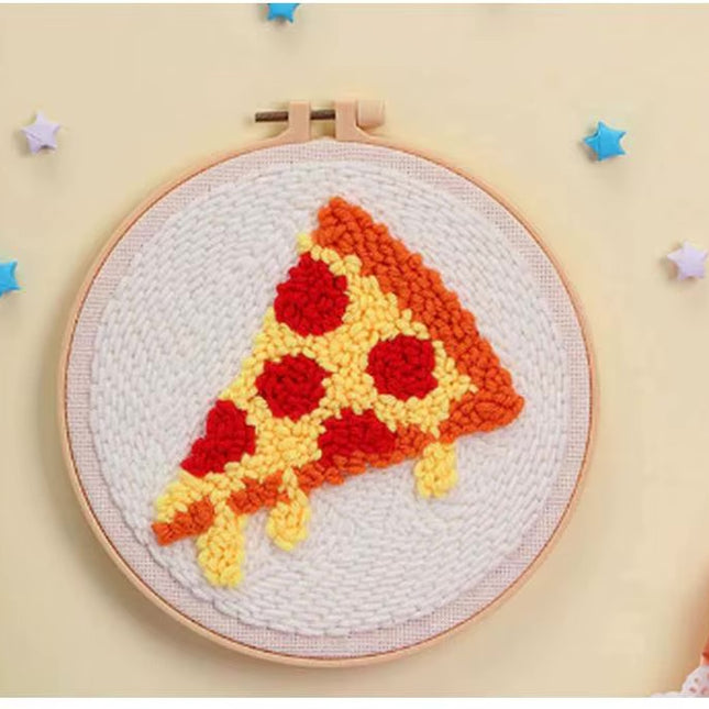 GATYZTORY DIY Craft punch needle embroidery frame animal diy kit Cross stitch set Yarn Sewing accessories Needlework DIY Gift