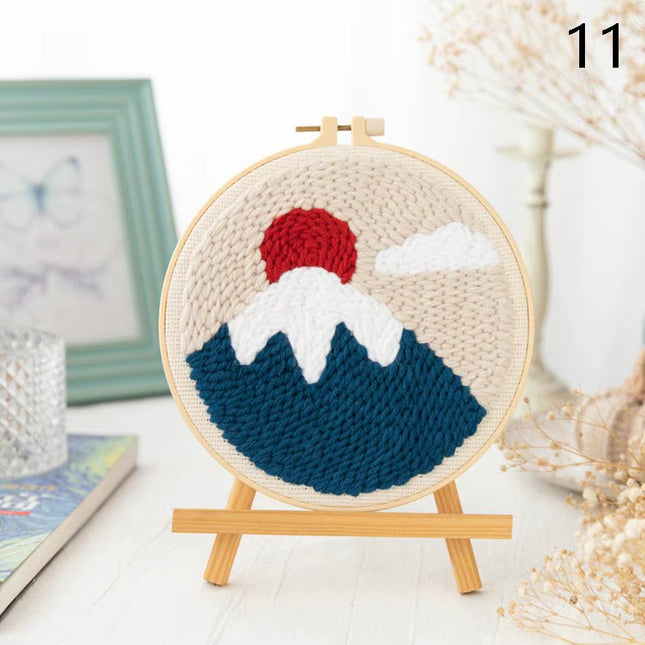DIY Skylanders Embroidery Kit Stitching Punch Needle Craft Pattern Printed Needlework Cross Stitch Sewing Painting Home Decor