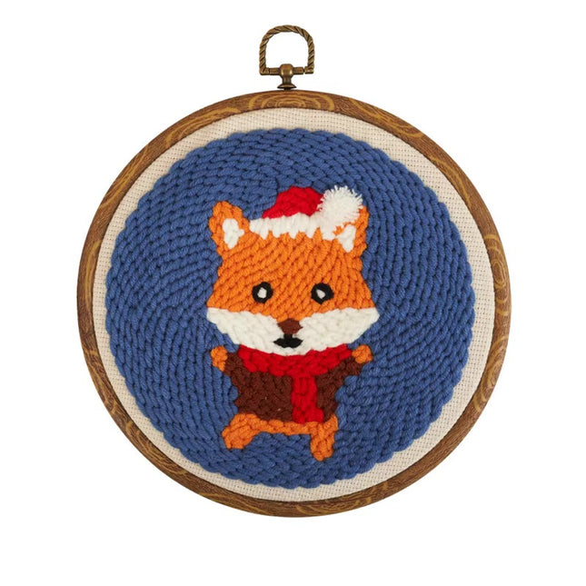 Punch Needle Embroidery Starter Kit Punch Needle Kits Pumpkin Pattern Cross Stitch For Adults Kids Halloween Gift Home Decor