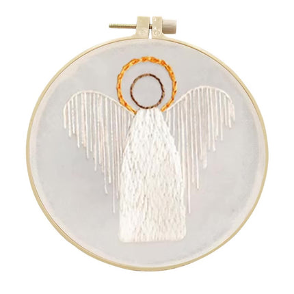 Jesus Embroidery Kit for Beginner with Stamped Cloth Needle EN instructions Thread for Eid al-Fitr  Gift DIY