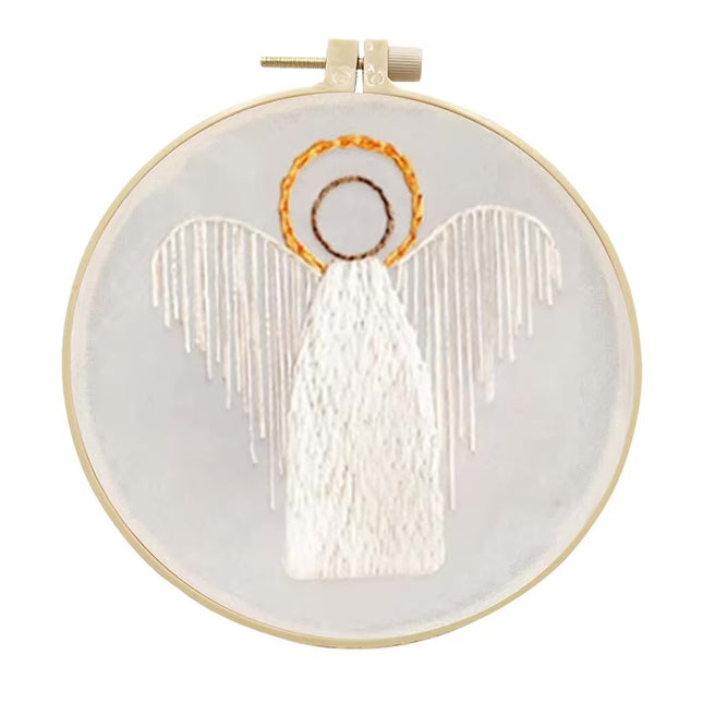 Jesus Embroidery Kit for Beginner with Stamped Cloth Needle EN instructions Thread for Eid al-Fitr  Gift DIY