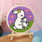20x20cm Punch Needle Embroidery Starter Kits Rabbit Pattern for Adults Beginners Handcraft Punch Needle Kits with Embroidery